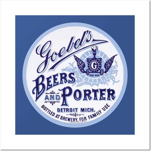 Goebel Beer Wall Art by MindsparkCreative